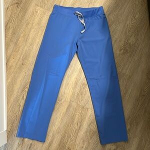 Blue figs pants